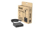Videosplitter - Club 3D CSV-2511 - video switch - bi-directional + data + PD - 2 ports - CSV-2511