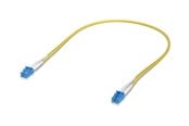 Nettverkskabel - Ubiquiti UniFi patch cable - 5 m - yellow - Gul - 5m - UACC-OFC-S2-LULU-5M