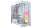 Kabinett - Corsair FRAME 4500X LX-R RGB White - Kabinett - Miditower - Hvit - CC-9011317-WW
