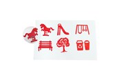 Kreative leker - Colorations - Easy Grip Stamps Playground - CHBIGPRK