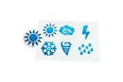 Kreative leker - Colorations - Easy Grip Stamps Weather - CHBIGWEA