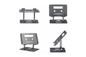 Kabinett tilbehør (kjølepasta mv.) - StarTech.com - notebook stand - 360° rotating base - ATFR-LAPTOP-RISER