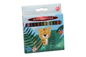 Skrive- & Tegneverktøy - Wins Holland - Crayons Jungle Animals 12 pcs. - KL337
