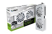 Grafikkort - Palit GeForce RTX 5060 Ti White OC - 8GB GDDR7 RAM - Grafikkort - NE7506TU19P1-GB2062M