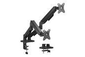 Skjermholder - Deltaco mounting kit - for flat panel - mechanical spring 9kg - black - ARM-1300-B