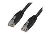 Nettverkskabel - X-SHIELD patch cable - 3 m - black - Svart - 3m - XS-CAT6-UUTP-BLK-3M