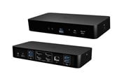 Dokkingstasjon - I-Tec - docking station - USB-C / USB4 / Thunderbolt 3 / Thunderbolt 4 / Thunderbolt 5 /USB-A - 2 x HDMI 2 x DP - 1GbE - CAINTGDUAL4KDOCPD