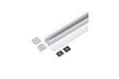 Smarthus - Light Solutions Aluminiumsprofil - Model L - 20mm LED strip - Alu - 5714255011142