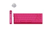 Tastatur - MCHOSE Ace 68 Ice Rhino Magnetic Hall Effect - Gamingtastatur - Uten numpad - Engelsk (USA) - Rød - MC-Ace68-28