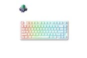 Tastatur - MCHOSE Jet 75 Kailh Magnetic God Hall Effect - Gamingtastatur - Uten numpad - Engelsk (USA) - Hvit - MC-Jet75-9