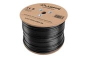Nettverkskabel - Lanberg bulk cable - 305 m - black RAL 9004 - Svart - 305m - LCU5-30CU-0305-BK