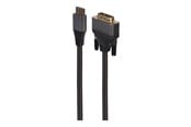 Skjermkabel - Gembird Cablexpert Premium series adapter cable - HDMI / DVI - 1.8 m - CC-HDMI-DVI-4K-6