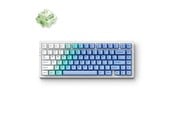 Tastatur - MCHOSE G75 Pro Wireless Gasket Mounted - Arctic Snow - Gamingtastatur - Uten numpad - Engelsk (USA) - Blå - G75-12A
