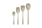 Kjøkkenredskaper - Rosti - Classic kitchen spoons Set of 4 - Hummus - 30126