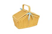 Treleker - Bigjigs Picnic Set in Basket 18pcs. - 37026