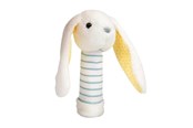 Babyleker - Bigjigs Rabbit Plush Rattle - 37035