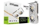 Grafikkort - ZOTAC GeForce RTX 5060 Ti Twin Edge OC White - 16GB GDDR7 RAM - Grafikkort - ZT-B50620Q-10M
