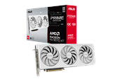 Grafikkort - ASUS Radeon RX 9070 XT Prime OC White - 16GB GDDR6 RAM - Grafikkort - 90YV0L75-M0NA00