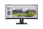 Skjerm - 34" Lenovo ThinkVision T34WD-40 - 3440x1440 (UWQHD) - 120Hz - VA - 15W USB-C - 64AEZAT1EU