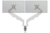 Skjermholder - Leitz  Ergo Space Saving Dual Monitor Arm Grey - 65370085