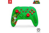 Spill - Tilbehør - PowerA Wireless Controller for Nintendo Switch - Hungry Yoshi - NSGP0446-01