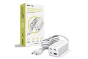 Mobil - Adaptere og ladere - Mobile Origin GaN 100W Compact MultiHub Charger PW18 with 3x USB-C + USB-A - MO-100CMH-PW18