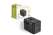 Mobil - Adaptere og ladere - Mobile Origin GaN 67W Travel Adapter PW5 EU/UK/US/AUS - 3x USB-C + USB-A - MO-TRA67-PW5