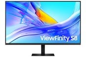 Skjerm - 37" Samsung ViewFinity S8 S37D804UAU - 3840x2160 (4K) - 60Hz - VA - 90W USB-C - KVM switch - LS37D804UAUXEN