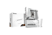 Hovedkort - GIGABYTE B850 AORUS STEALTH ICE Hovedkort - AMD B850 - AMD AM5 socket - DDR5 RAM - ATX - B850 A STEALTH ICE