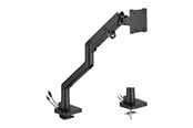 Skjermholder - DUTZO Skjermholder for 1 skjerm (opptil 57") - Heavy Duty Deluxe med USB A & C-porter - Svart - MMHDDLX-1B