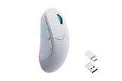 Mus - Keychron M3 RGB Light 79g Wireless 1K - Gaming mus - Optisk - 5 - Hvit med RGB lys - M3-A3