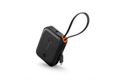 Nødlader - Spigen Essential 10 -000 mAh 30W Power Bank (Built in Cable) - black EA3010BT Nødlader - Svart - 10000 mAh - ABA09023