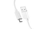 USB - Spigen Essential 60W - USB-A <-> USB-C - 2m - Hvit - ACA08716