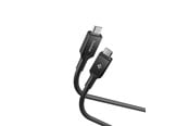 USB - Spigen Essential 100W - USB-C <-> USB-C - 2m - Svart - ACA09460