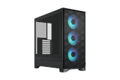 Kabinett - Fractal Design Pop 2 Air Black TG RGB - Kabinett - Miditower - Svart - FD-C-POA2A-03