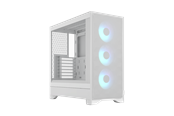 Kabinett - Fractal Design Pop 2 Air White TG RGB - Kabinett - Miditower - Hvit - FD-C-POA2A-04