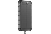 Nødlader - Sandberg Solar Powerbank CampLED 10000 Nødlader - Svart - 10000 mAh - 421-23
