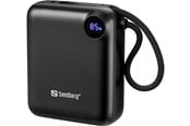 Nødlader - Sandberg Powerbank 10000 PD20W Connect Nødlader - Svart - 10000 mAh - 421-26