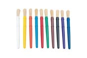 Kreative leker - Colorations - Plastic Thick Paint Brushes 10 pcs. - 10PCB