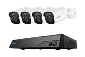 Videovervåkningssystem - REOLINK NVS8-5MB4 PoE Surveillance Kit with 4x 5MP Bullet Cameras & 2TB NVR - NVS8-5MB4
