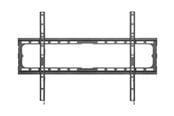 Veggmontering, AV-braketter & AV-møbler - Deltaco mounting kit - fixed - for flat panel - up to 45 kg - black - Max 45 kg - recommended for 80" - ARM-523-B