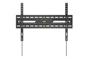 Veggmontering, AV-braketter & AV-møbler - Deltaco mounting kit - heavy-duty - for curved / flat panel - tilt up to 75 kg - black - Max 75 kg - recommended for 86" - ARM-1154-B