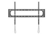 Veggmontering, AV-braketter & AV-møbler - Deltaco mounting kit - heavy-duty - for curved / flat panel - fixed up to 120 kg - black - Max 120 kg - recommended for 120 " - ARM-475-B