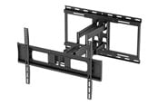 Veggmontering, AV-braketter & AV-møbler - Deltaco Office mounting kit - full-motion - for LCD TV / curved LCD TV - heavy-duty.80 kg - black - Max 80 kg - recommended for 86" - ARM-0260-B