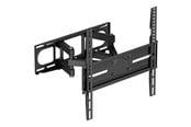 Veggmontering, AV-braketter & AV-møbler - Deltaco mounting kit - full-motion - for curved / flat panel - 3-way tilt swivel up to 40 kg - black - Max 40 kg - recommended for 70" - ARM-1202-B