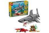LEGO® - LEGO Creator 31381 Blodtørstig hai med skattkiste - 31381