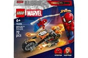 LEGO® - LEGO Marvel 76335 Spider-Man mot Ghost Rider på motorsykkel - 76335