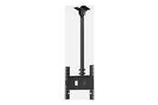Veggmontering, AV-braketter & AV-møbler - SMS Func mounting kit - for flat panel - medium single - black - Max 50 kg - recommended for 60" - 02-114-1