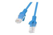 Nettverkskabel - Lanberg patch cable - 2 m - blue RAL 5012 - Blå - 2m - PCU6-10CC-0200-B