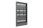 Veggmontering, AV-braketter & AV-møbler - Multibrackets M Pro Series stand - covered - enclosure totem - black - Max 60 kg - recommended for 86" - 7340234810574